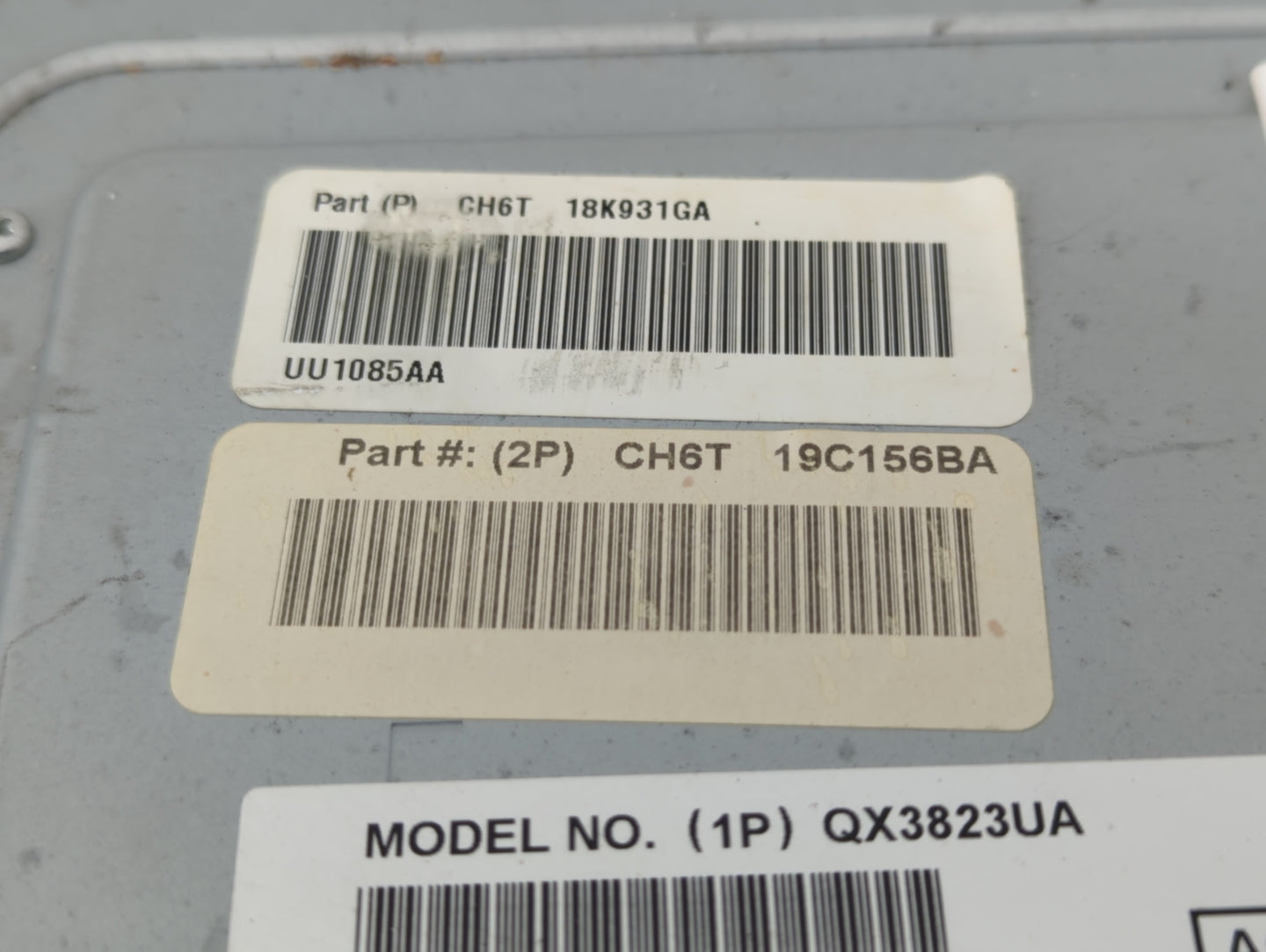 2012 Lincoln Mkz Radio AM FM Cd Player Receiver Replacement Fits OEM Used Auto Parts - Oemusedautoparts1.com