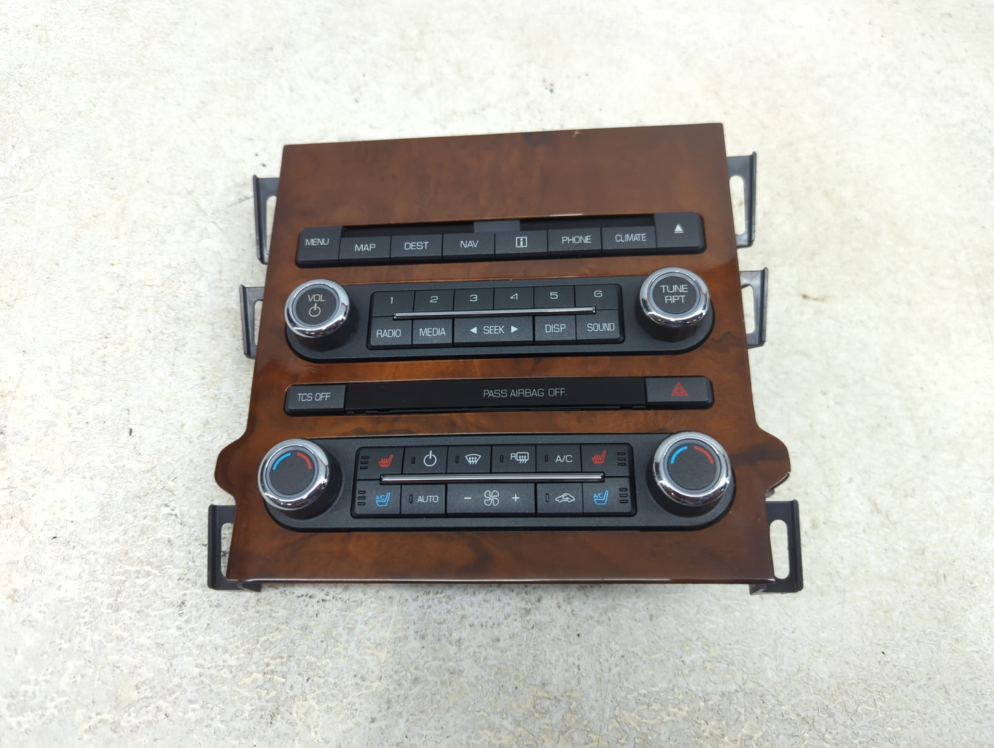 2011-2012 Lincoln Mkz Radio Control Panel - Oemusedautoparts1.com