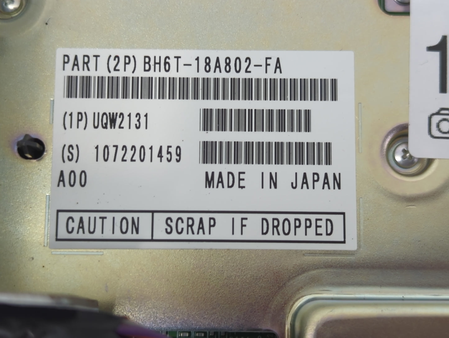 2011-2012 Lincoln Mkz Radio Control Panel - Oemusedautoparts1.com