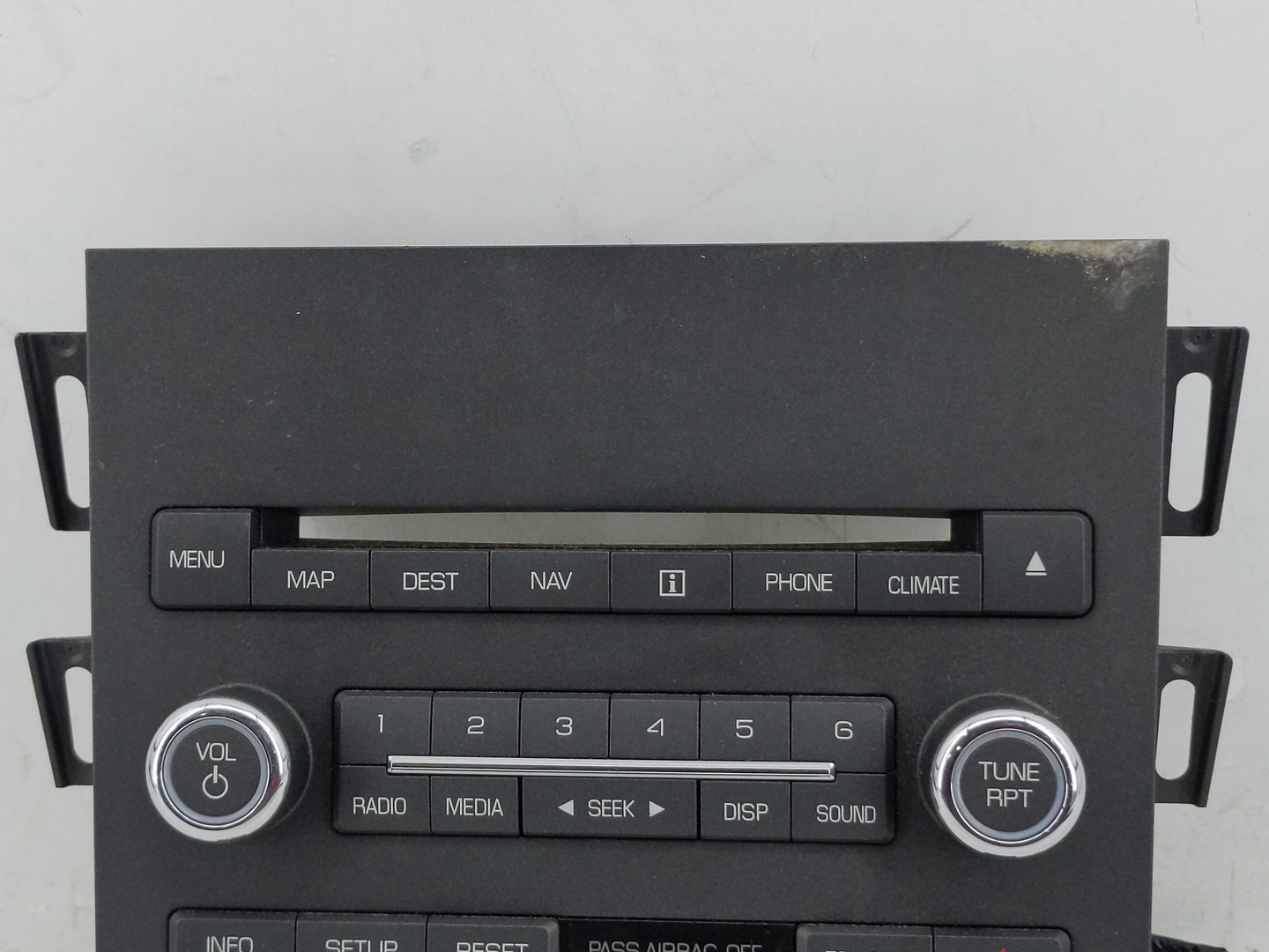 2011-2012 Lincoln Mkz Radio AM FM Cd Player Receiver Replacement P/N:BH6T-18A802-CA Fits Fits 2011 2012 OEM Used Auto Parts 