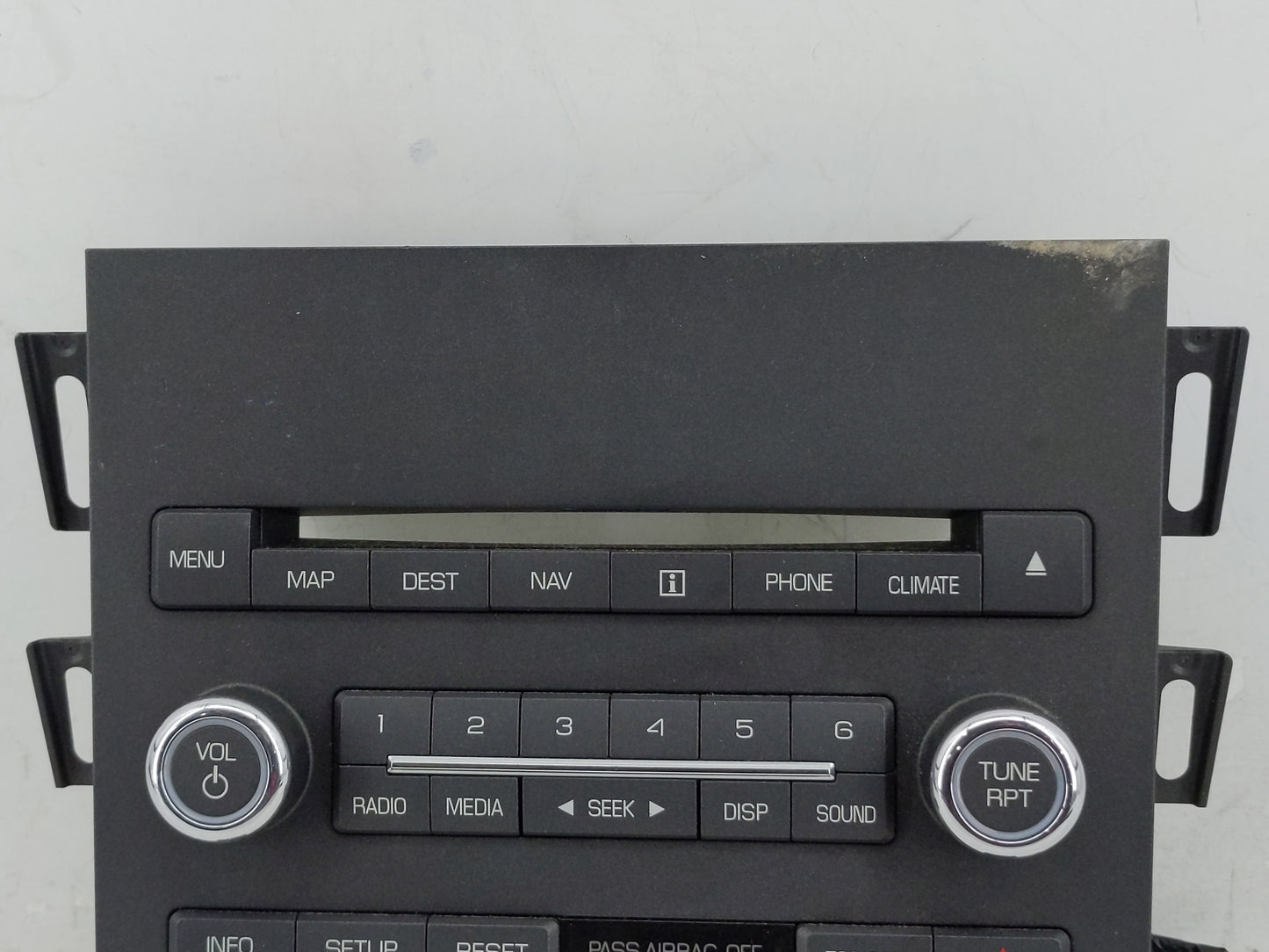 2011-2012 Lincoln Mkz Radio AM FM Cd Player Receiver Replacement P/N:BH6T-18A802-CA Fits Fits 2011 2012 OEM Used Auto Parts 