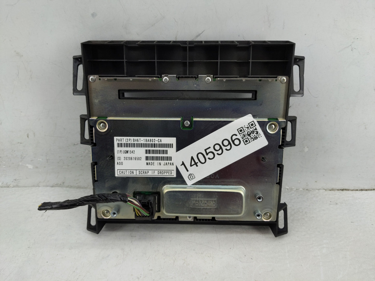 2011-2012 Lincoln Mkz Radio AM FM Cd Player Receiver Replacement P/N:BH6T-18A802-CA Fits Fits 2011 2012 OEM Used Auto Parts 