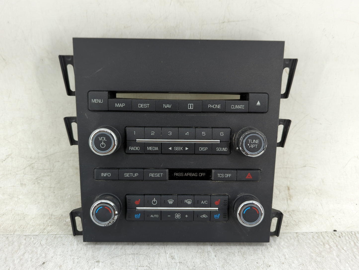 2011-2012 Lincoln Mkz Radio Control Panel - Oemusedautoparts1.com