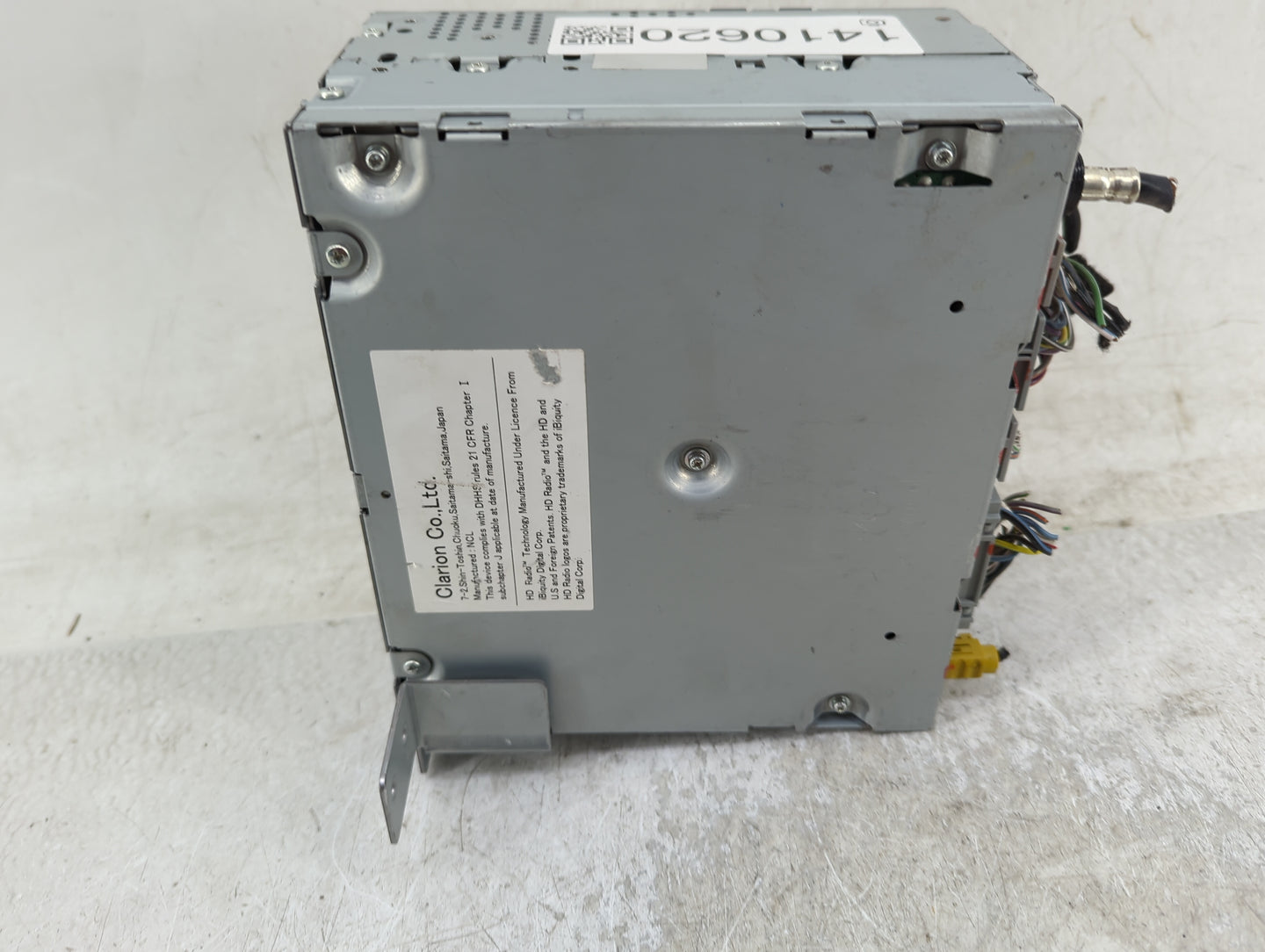 2012 Lincoln Mkz Radio AM FM Cd Player Receiver Replacement P/N:CH6T-19C156-BA Fits OEM Used Auto Parts - Oemusedautoparts1.