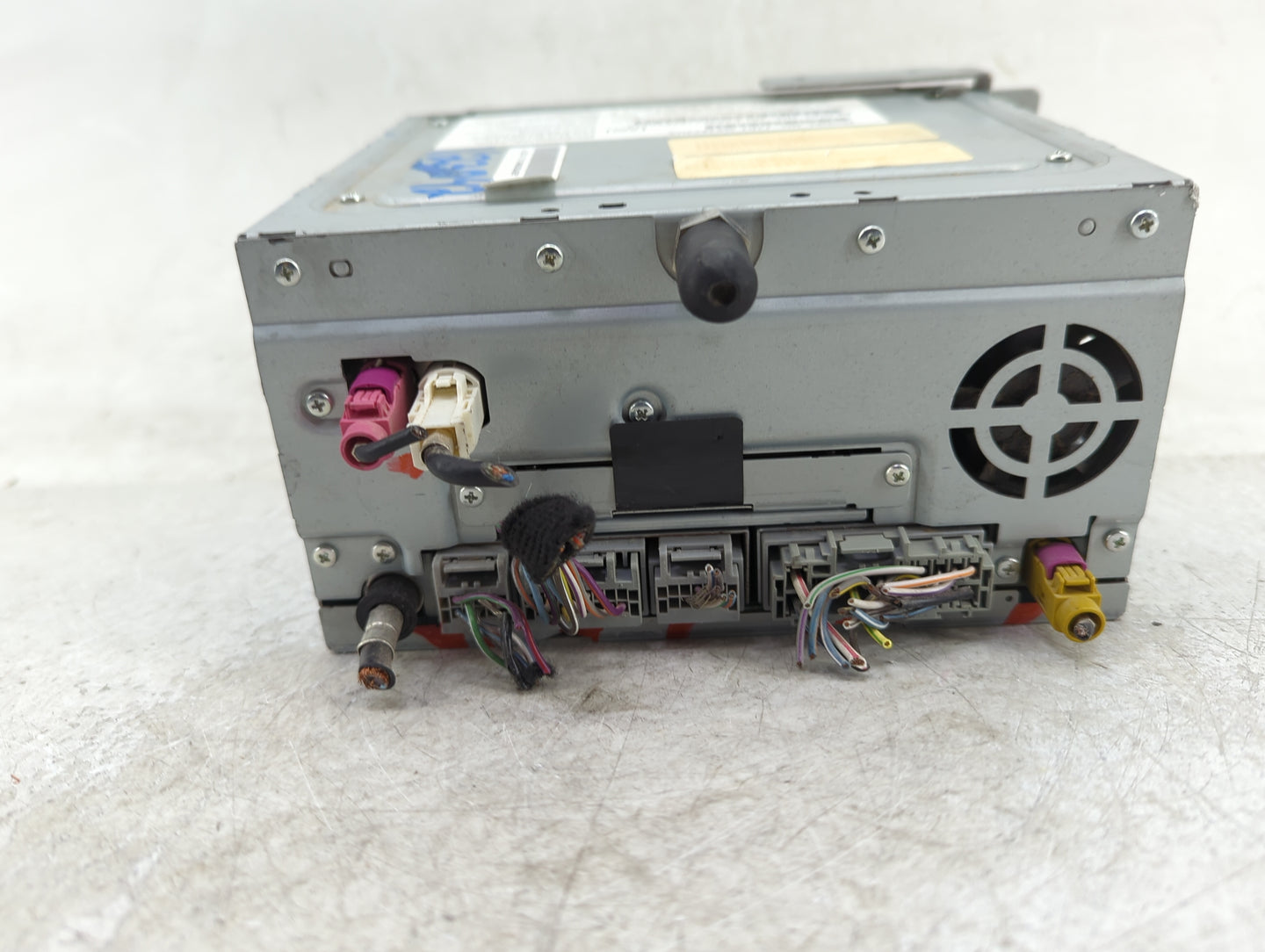 2012 Lincoln Mkz Radio AM FM Cd Player Receiver Replacement P/N:CH6T-19C156-BA Fits OEM Used Auto Parts - Oemusedautoparts1.