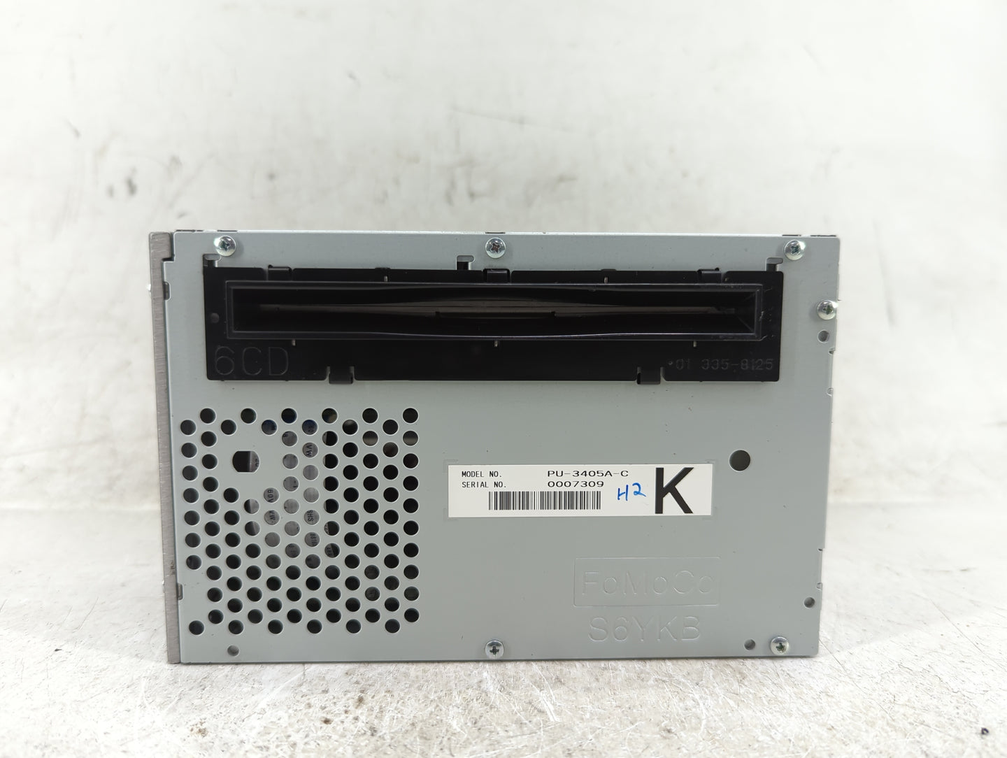 2012 Lincoln Mkz Radio AM FM Cd Player Receiver Replacement P/N:CH5T-19C158-AC Fits OEM Used Auto Parts - Oemusedautoparts1.