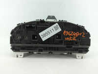 2011-2012 Lincoln Mkz Instrument Cluster Speedometer Gauges P/N:BH6T-10849-AD Fits Fits 2011 2012 OEM Used Auto Parts - Oemu