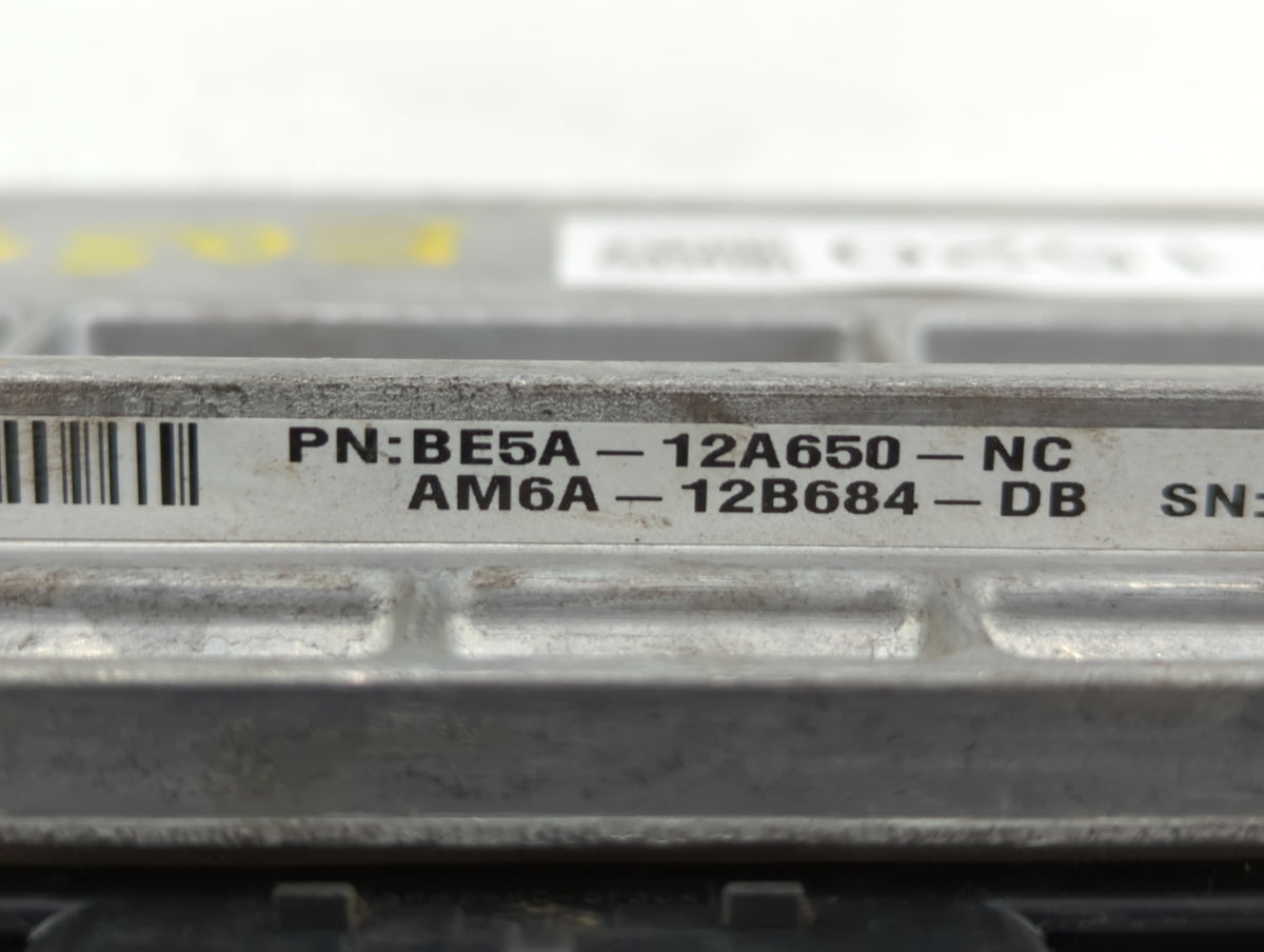 2011-2012 Lincoln Mkz PCM Engine Control Computer ECU ECM PCU OEM P/N:BE5A-12A650-ND BE5A-12A650-NC Fits 2011 2012 OEM Used 