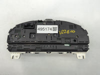 2011-2012 Lincoln Mkz Instrument Cluster Speedometer Gauges P/N:BH6T-10849-AD Fits Fits 2011 2012 OEM Used Auto Parts - Oemu