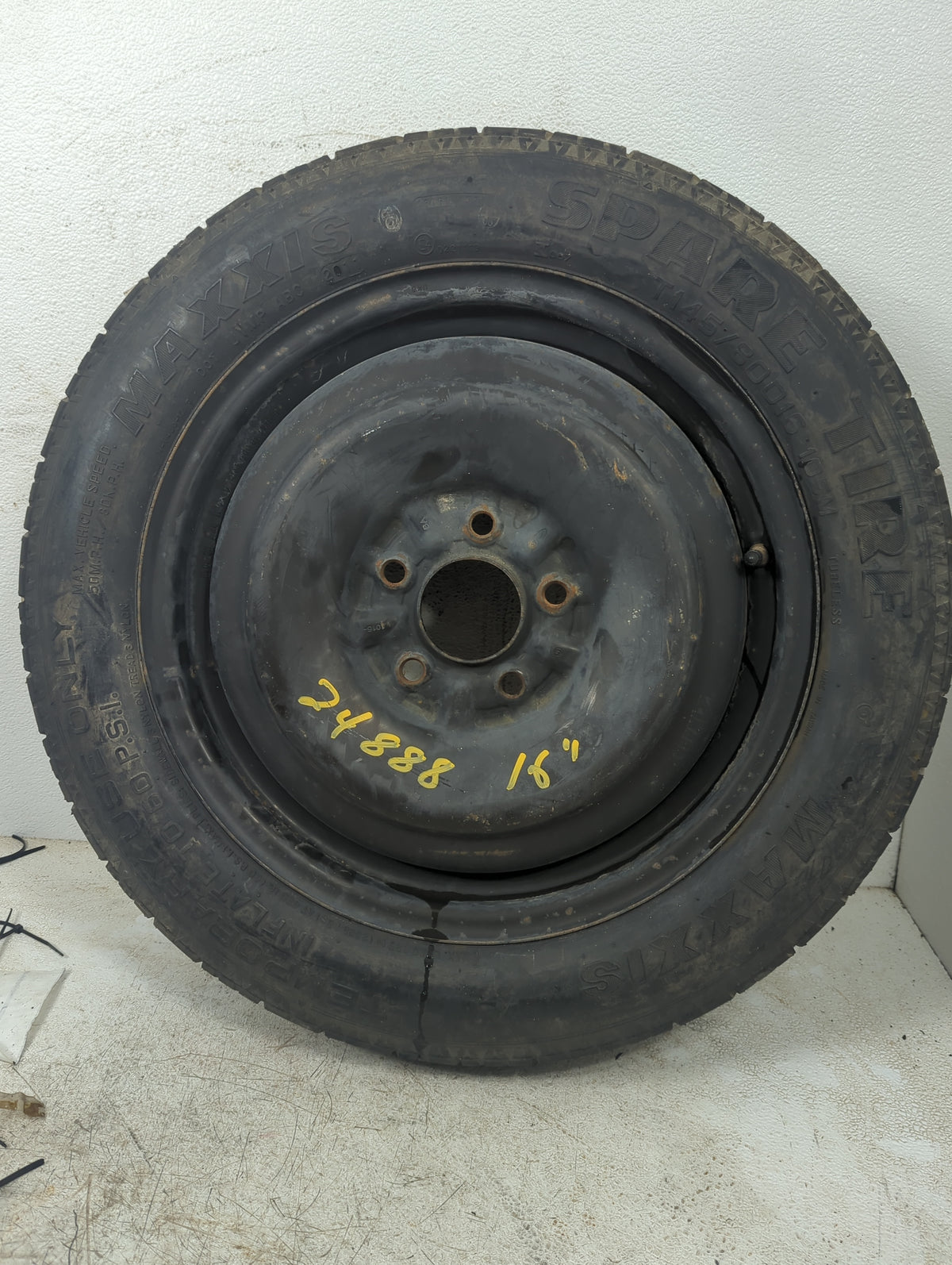 2010-2012 Lincoln Mkz Spare Donut Tire Wheel Rim Oem 5033398 - Oemusedautoparts1.com