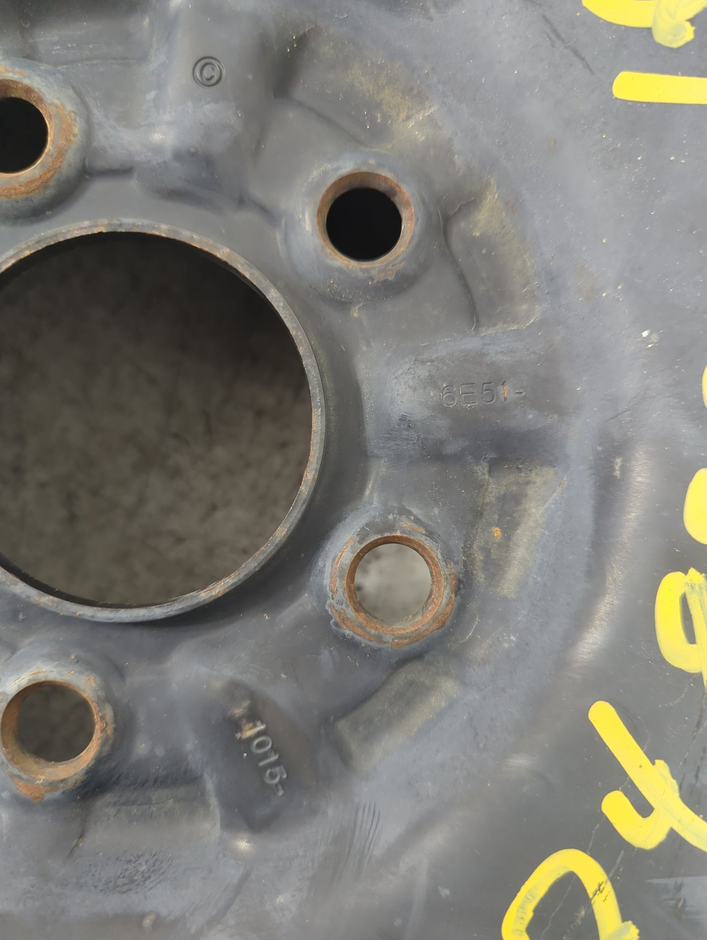 2010-2012 Lincoln Mkz Spare Donut Tire Wheel Rim Oem 5033398 - Oemusedautoparts1.com