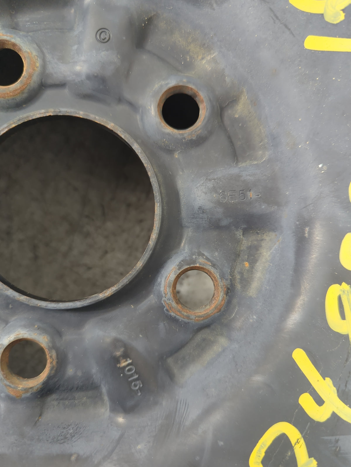 2010-2012 Lincoln Mkz Spare Donut Tire Wheel Rim Oem 5033398 - Oemusedautoparts1.com
