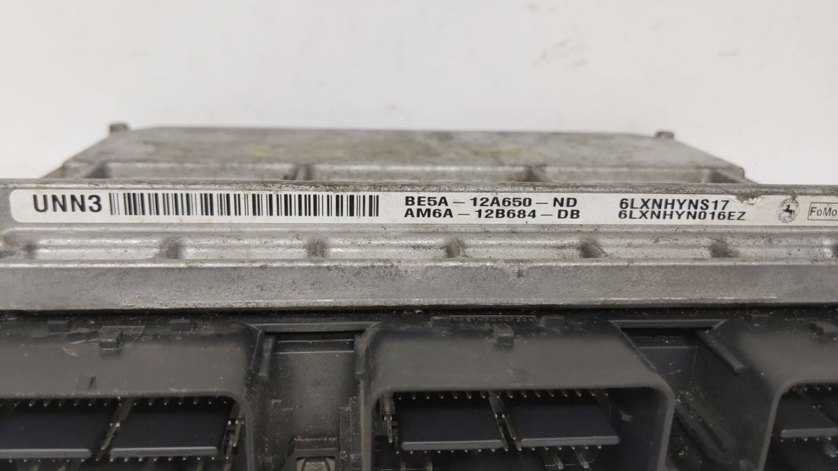 2011-2012 Lincoln Mkz PCM Engine Control Computer ECU ECM PCU OEM P/N:BE5A-12A650-ND AM6A-12B684-DB Fits 2011 2012 OEM Used 