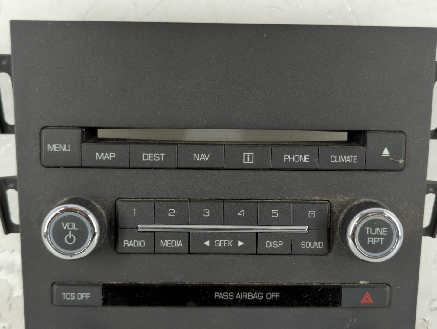 2012 Lincoln Mkz Climate Control Module Temperature AC/Heater Replacement Fits OEM Used Auto Parts - Oemusedautoparts1.com