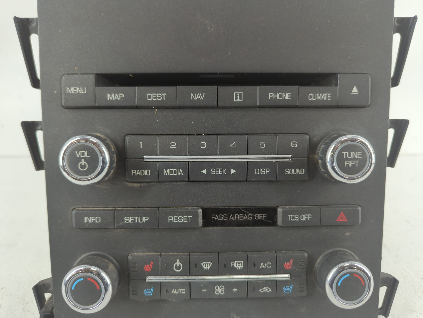 2012 Lincoln Mkz Climate Control Module Temperature AC/Heater Replacement P/N:QX3823UA Fits OEM Used Auto Parts - Oemusedaut