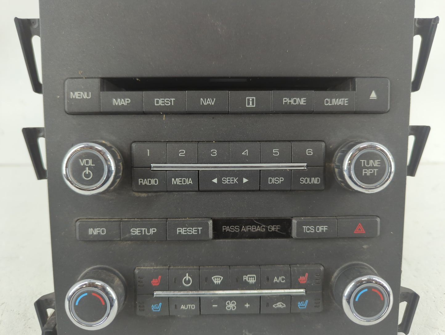 2012 Lincoln Mkz Climate Control Module Temperature AC/Heater Replacement P/N:QX3823UA Fits OEM Used Auto Parts - Oemusedaut