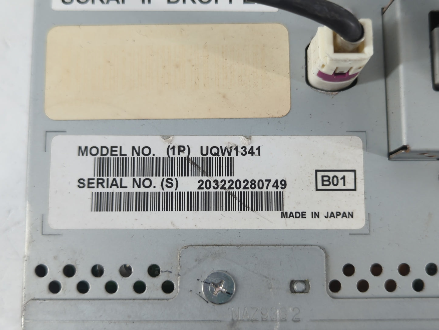 2012 Lincoln Mkz Information Display Screen - Oemusedautoparts1.com