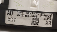 2012 Lincoln Mkz Instrument Cluster Speedometer Gauges P/N:BH6T-10849-AD Fits Fits 2011 OEM Used Auto Parts - Oemusedautopar