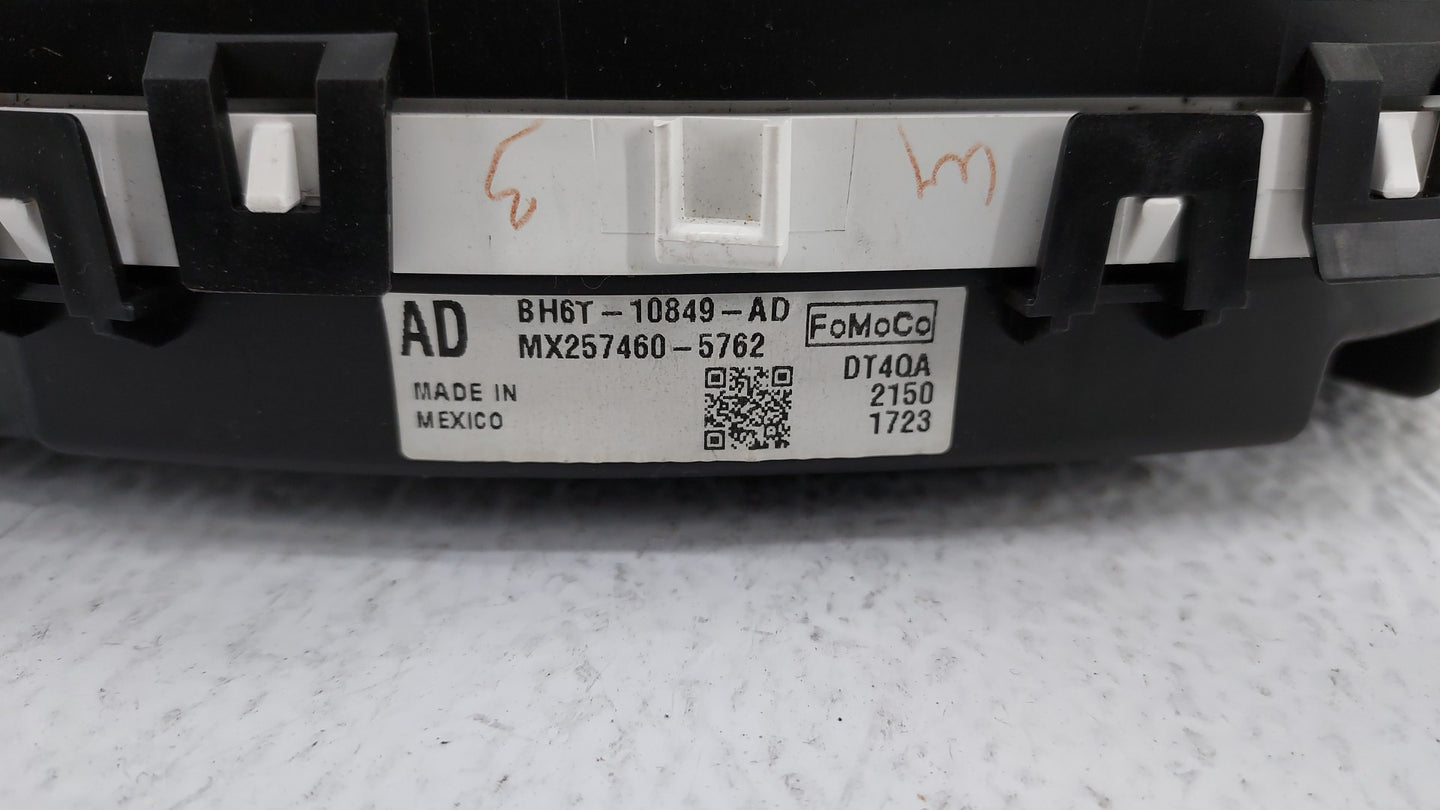 2012 Lincoln Mkz Instrument Cluster Speedometer Gauges P/N:BH6T-10849-AD Fits Fits 2011 OEM Used Auto Parts - Oemusedautopar