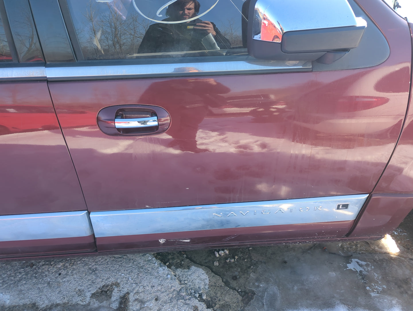 2012 Lincoln Navigator Passenger Front Door Oem - Oemusedautoparts1.com