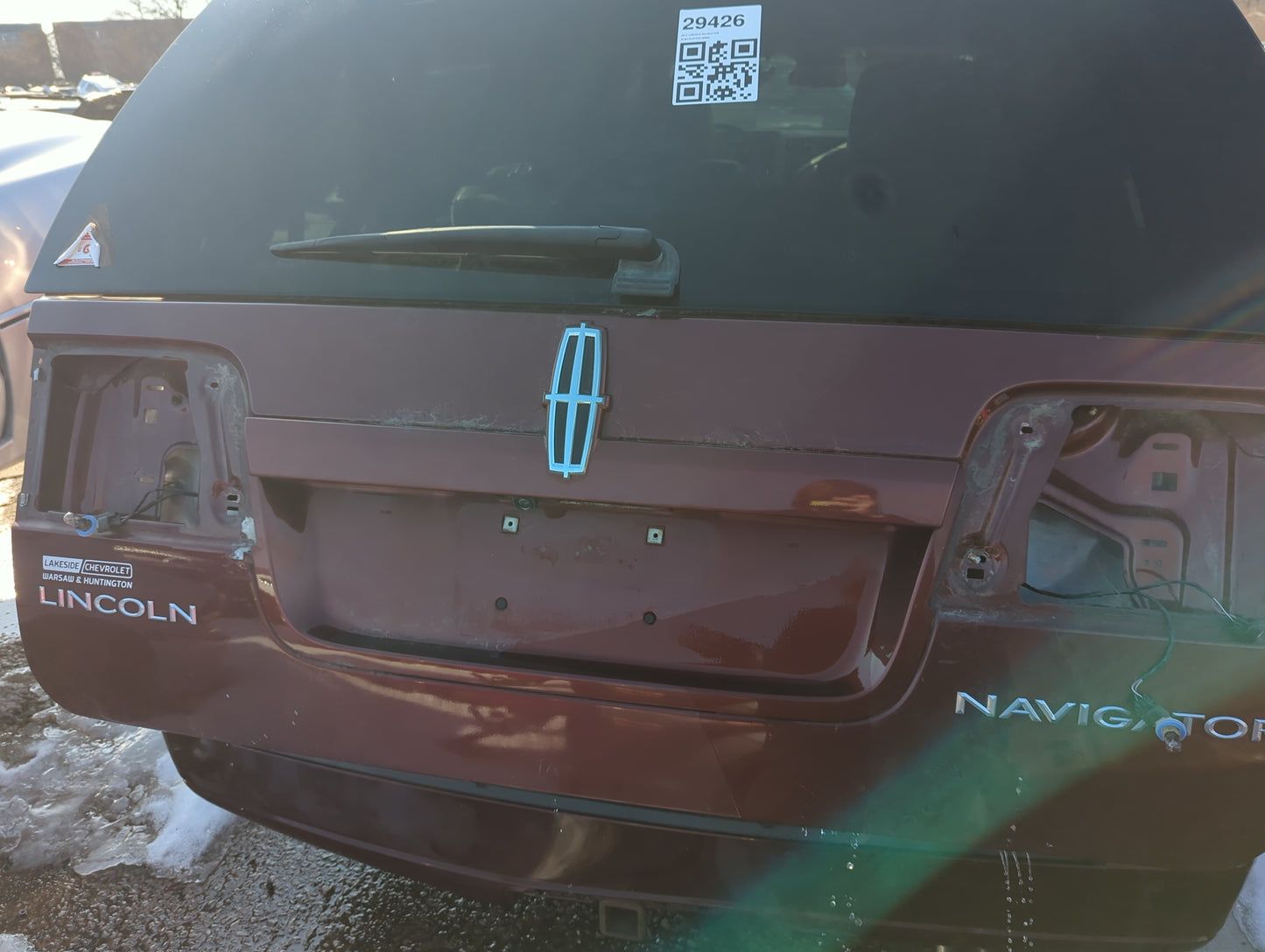 2012 Lincoln Navigator Trunk/decklid/hatch/tailgate Oem - Oemusedautoparts1.com