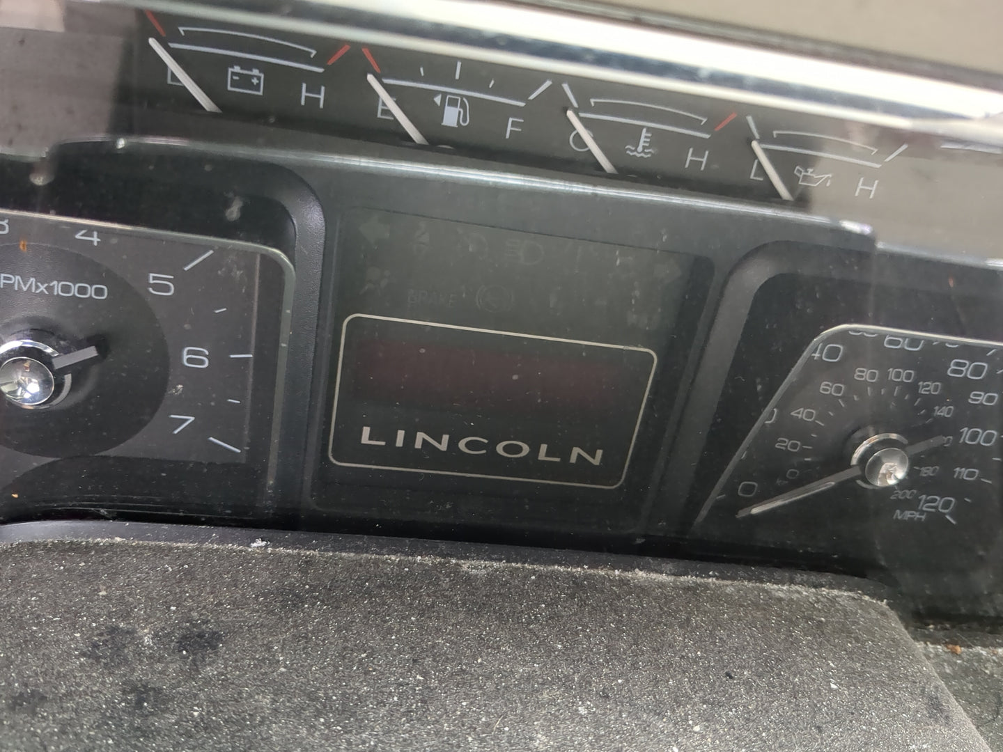 2012 Lincoln Navigator Instrument Cluster Speedometer Gauges Fits OEM Used Auto Parts - Oemusedautoparts1.com