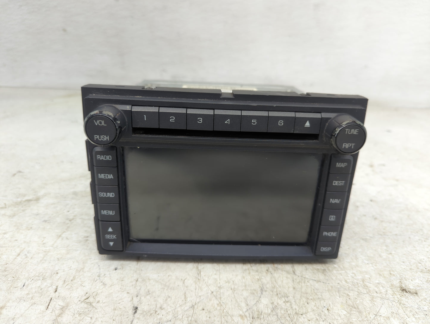 2012 Lincoln Navigator Radio AM FM Cd Player Receiver Replacement P/N:CL7T 18K931 BA Fits OEM Used Auto Parts - Oemusedautop
