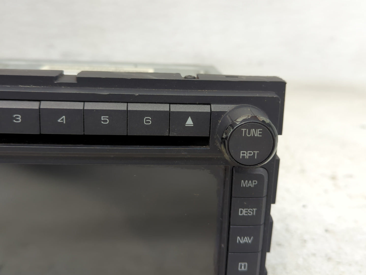 2012 Lincoln Navigator Radio AM FM Cd Player Receiver Replacement P/N:CL7T 18K931 BA Fits OEM Used Auto Parts - Oemusedautop