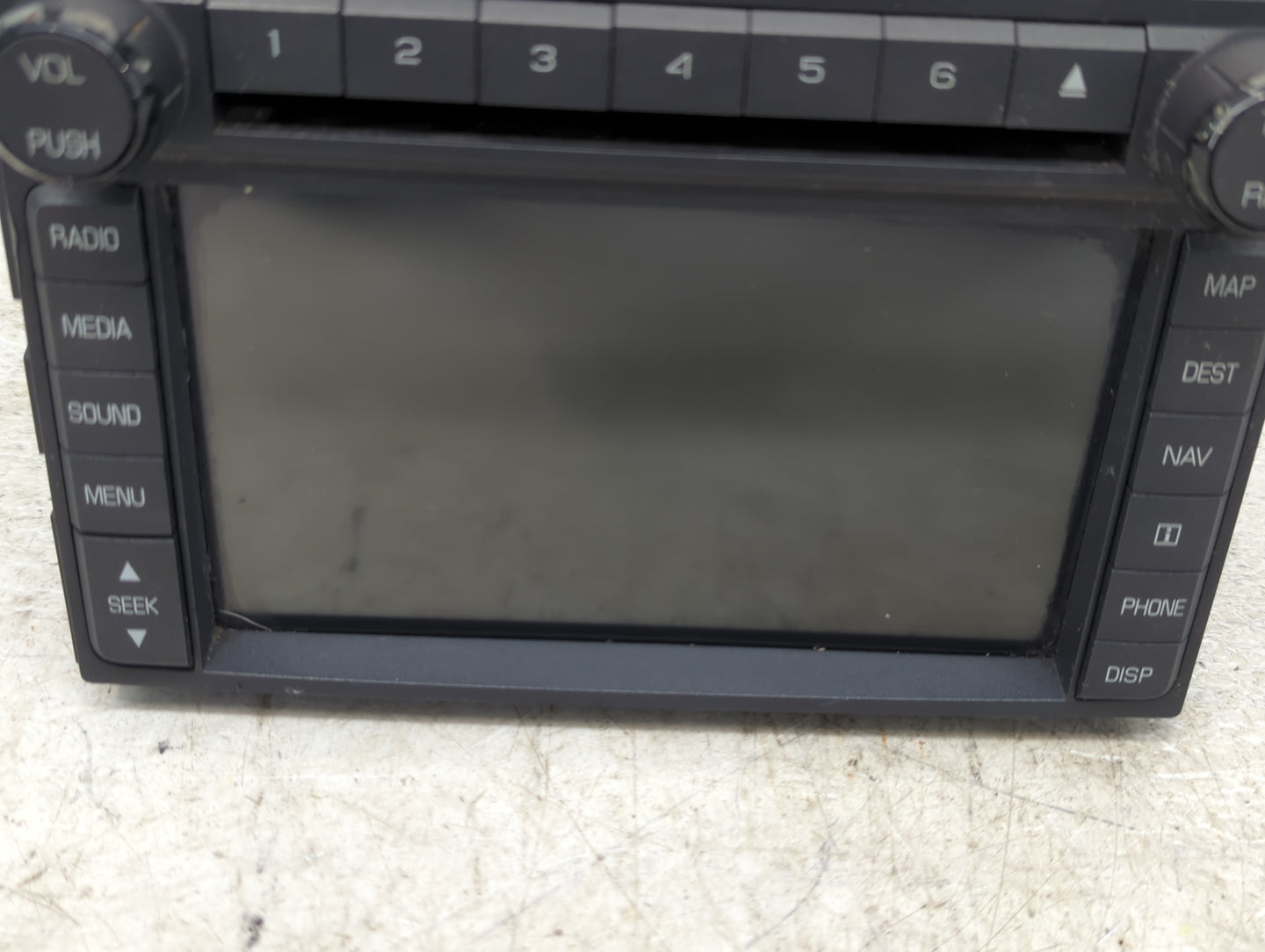 2012 Lincoln Navigator Radio AM FM Cd Player Receiver Replacement P/N:CL7T 18K931 BA Fits OEM Used Auto Parts - Oemusedautop
