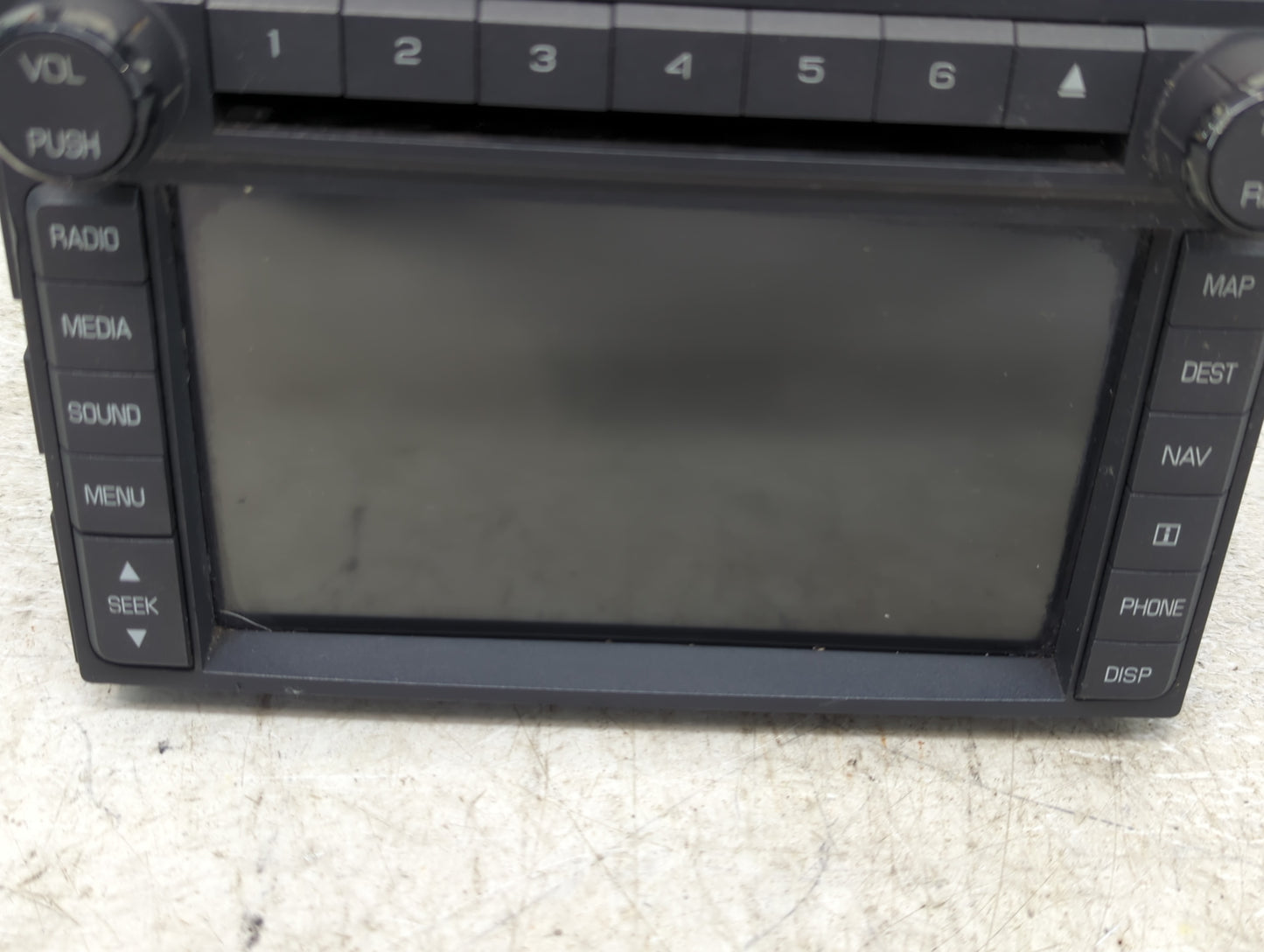 2012 Lincoln Navigator Radio AM FM Cd Player Receiver Replacement P/N:CL7T 18K931 BA Fits OEM Used Auto Parts - Oemusedautop