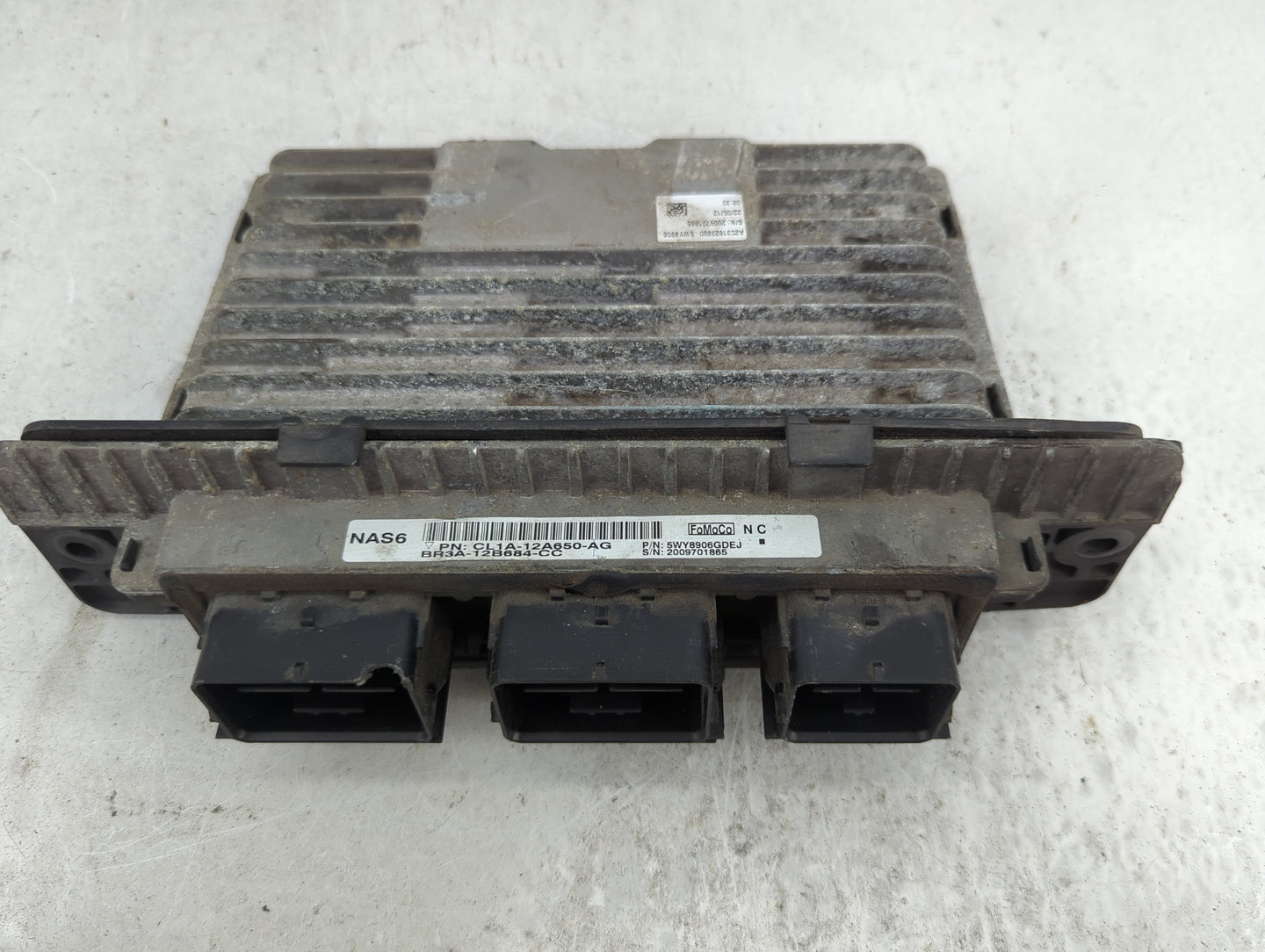 2012-2014 Lincoln Navigator PCM Engine Control Computer ECU ECM PCU OEM P/N:CL1A-12A650-AG BR3A-12B684-CC Fits Fits 2012 201