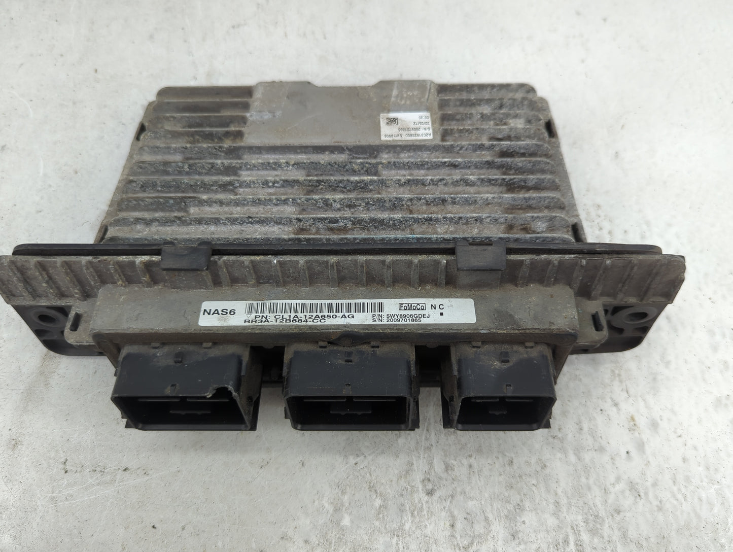 2012-2014 Lincoln Navigator PCM Engine Control Computer ECU ECM PCU OEM P/N:CL1A-12A650-AG BR3A-12B684-CC Fits Fits 2012 201