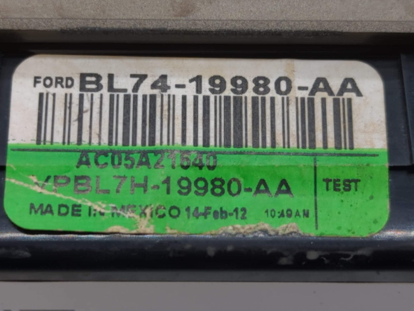 2011-2014 Lincoln Navigator Climate Control Module Temperature AC/Heater Replacement P/N:VPBL7H-19980-AA Fits OEM Used Auto 