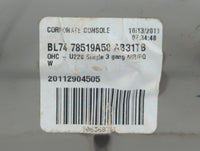 2011-2014 Lincoln Navigator Center Floor Console P/N:BL74 78519A50 AB Fits Fits 2011 2012 2013 2014 OEM Used Auto Parts - Oe