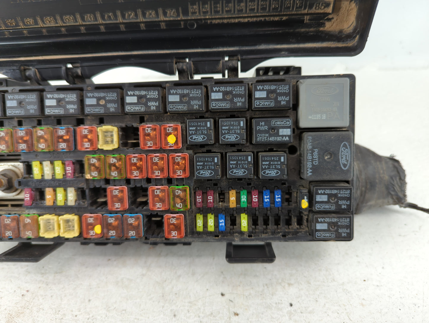 2012 Lincoln Navigator Fusebox Fuse Box Panel Relay Module P/N:9L1T-14A003-BA Fits OEM Used Auto Parts - Oemusedautoparts1.c
