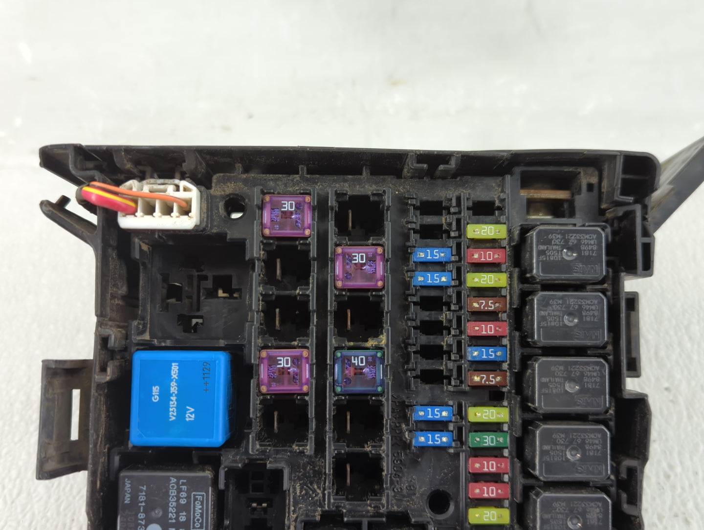 2011-2014 Mazda 2 Fusebox Fuse Box Panel Relay Module Fits Fits 2011 2012 2013 2014 OEM Used Auto Parts - Oemusedautoparts1.