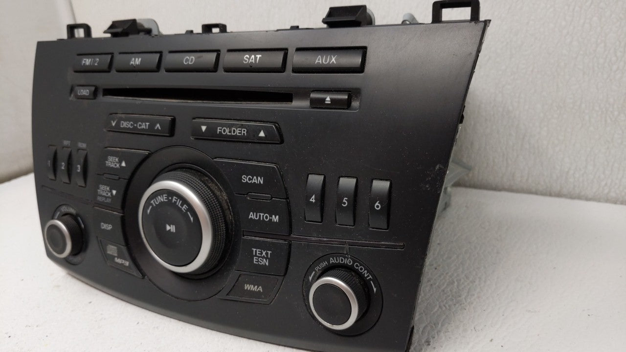 2012-2013 Mazda 3 Am Fm Cd Player Radio Receiver - Oemusedautoparts1.com