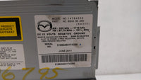 2012-2013 Mazda 3 Radio AM FM Cd Player Receiver Replacement P/N:BGVA 66 AR0 Fits Fits 2012 2013 OEM Used Auto Parts - Oemus
