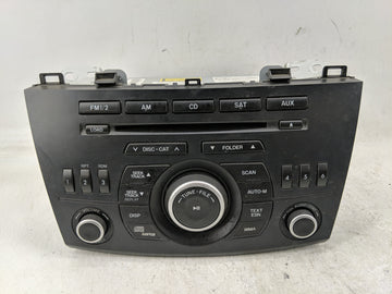 2012-2013 Mazda 3 Radio AM FM Cd Player Receiver Replacement P/N:BGV4 66 AR0 Fits Fits 2012 2013 OEM Used Auto Parts - Oemus