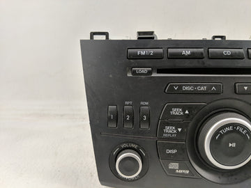 2012-2013 Mazda 3 Radio AM FM Cd Player Receiver Replacement P/N:BGV4 66 AR0 Fits Fits 2012 2013 OEM Used Auto Parts