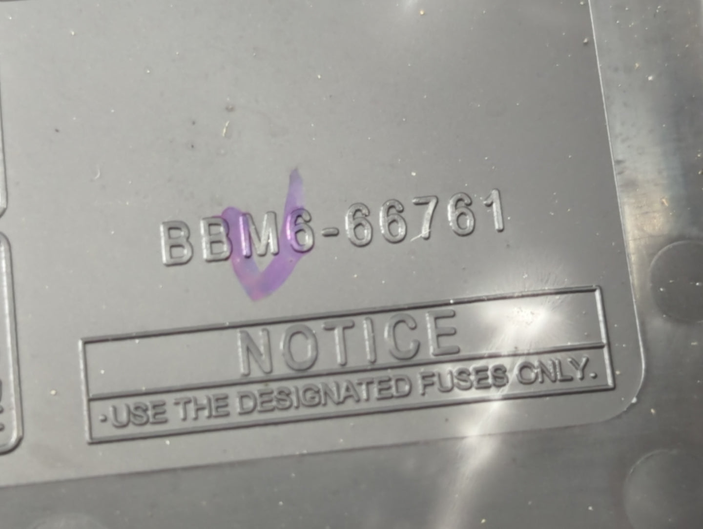 2012 Mazda 3 Fusebox Fuse Box Panel Relay Module P/N:PA66+PPE K2441 Fits OEM Used Auto Parts - Oemusedautoparts1.com