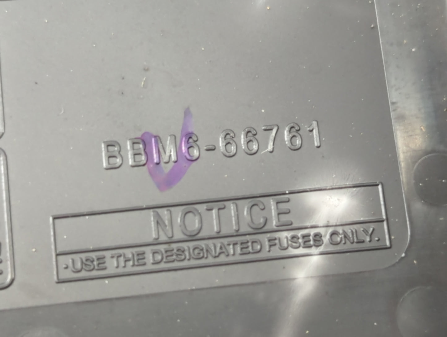 2012 Mazda 3 Fusebox Fuse Box Panel Relay Module P/N:PA66+PPE K2441 Fits OEM Used Auto Parts - Oemusedautoparts1.com