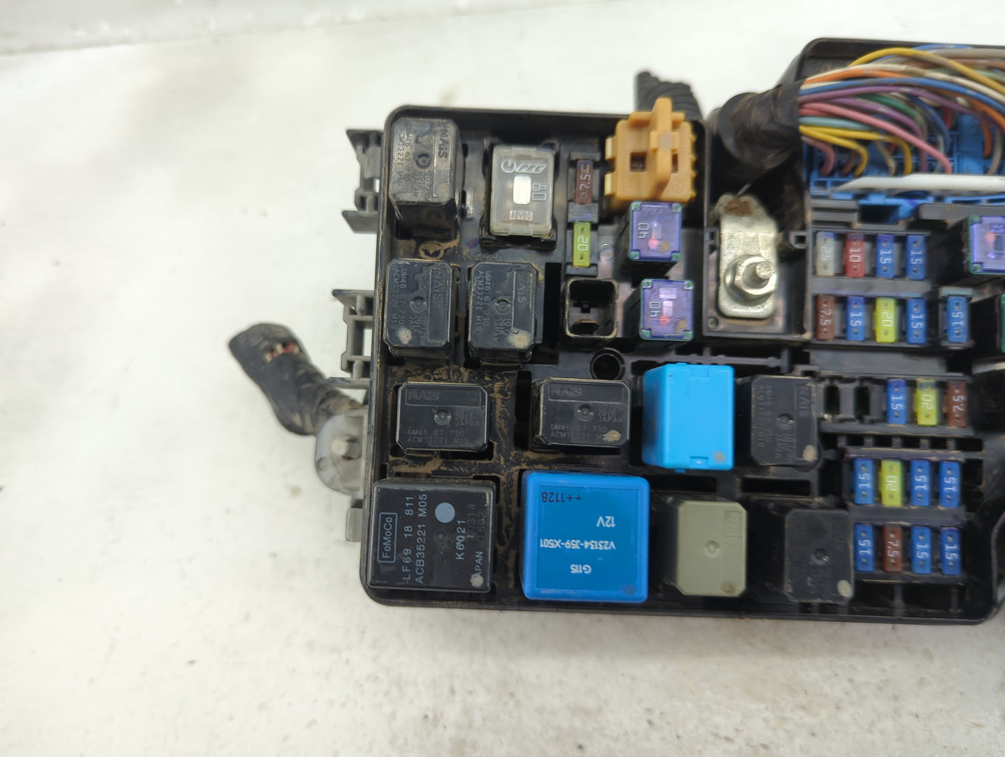 2012 Mazda 3 Fusebox Fuse Box Panel Relay Module P/N:BBM6-66761 Fits OEM Used Auto Parts - Oemusedautoparts1.com