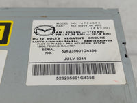 2012-2013 Mazda 3 Radio AM FM Cd Player Receiver Replacement P/N:BGV466AR0 Fits Fits 2012 2013 OEM Used Auto Parts - Oemused