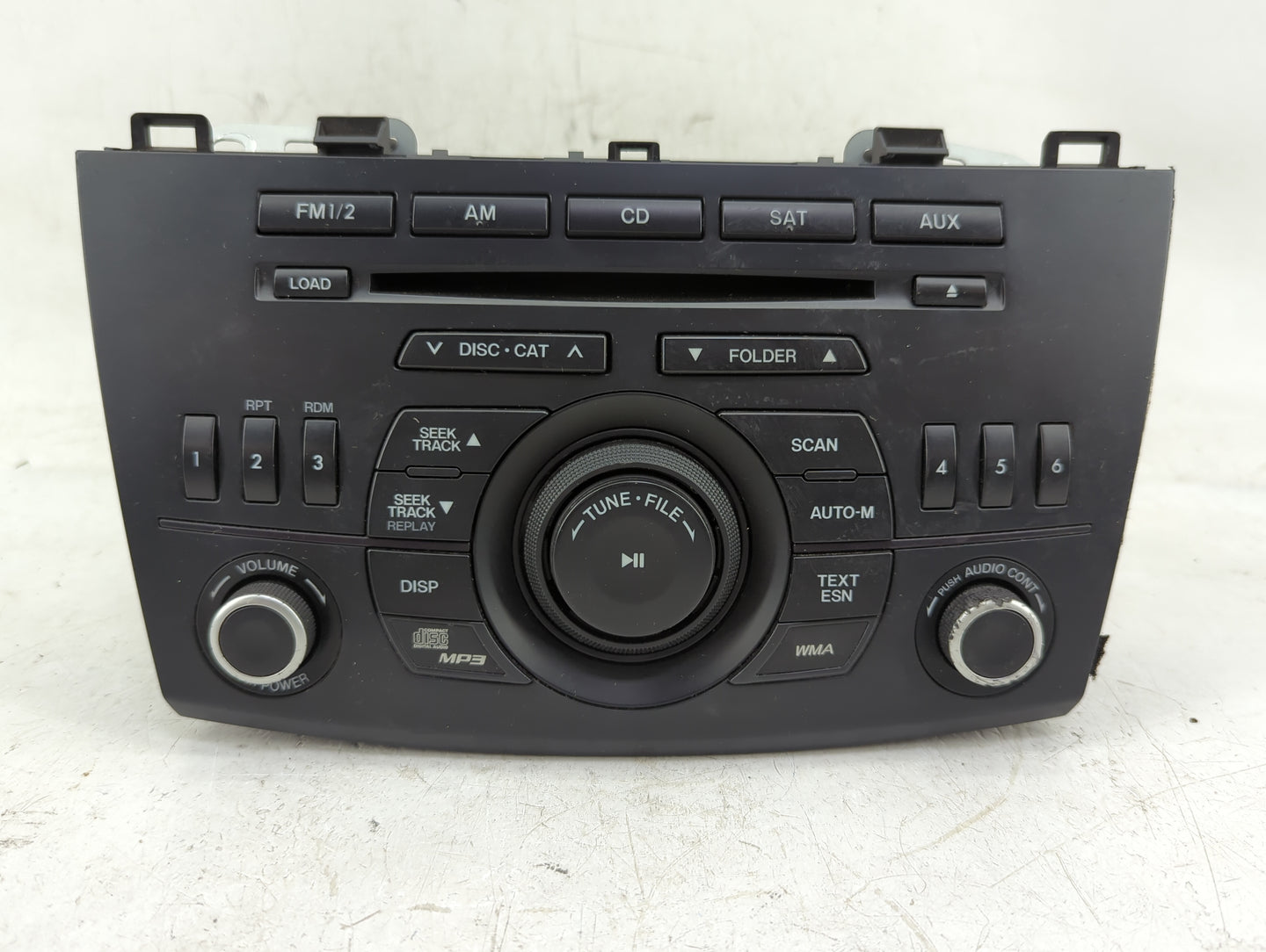 2012-2013 Mazda 3 Radio AM FM Cd Player Receiver Replacement P/N:BGV4 66 AR0 14794348, BGV4 66 AH0 Fits Fits 2012 2013 OEM U