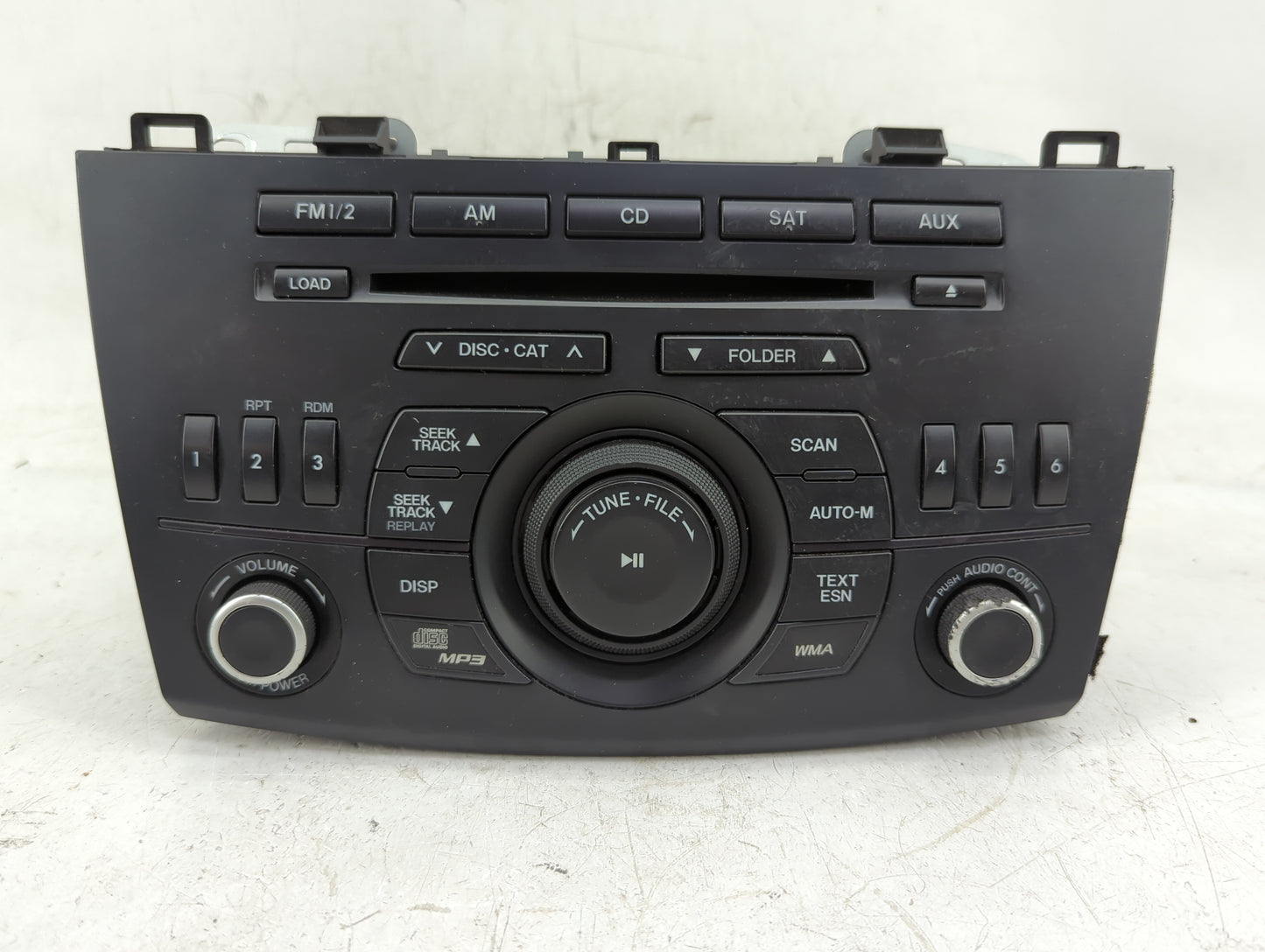 2012-2013 Mazda 3 Radio AM FM Cd Player Receiver Replacement P/N:BGV4 66 AR0 14794348, BGV4 66 AH0 Fits Fits 2012 2013 OEM U