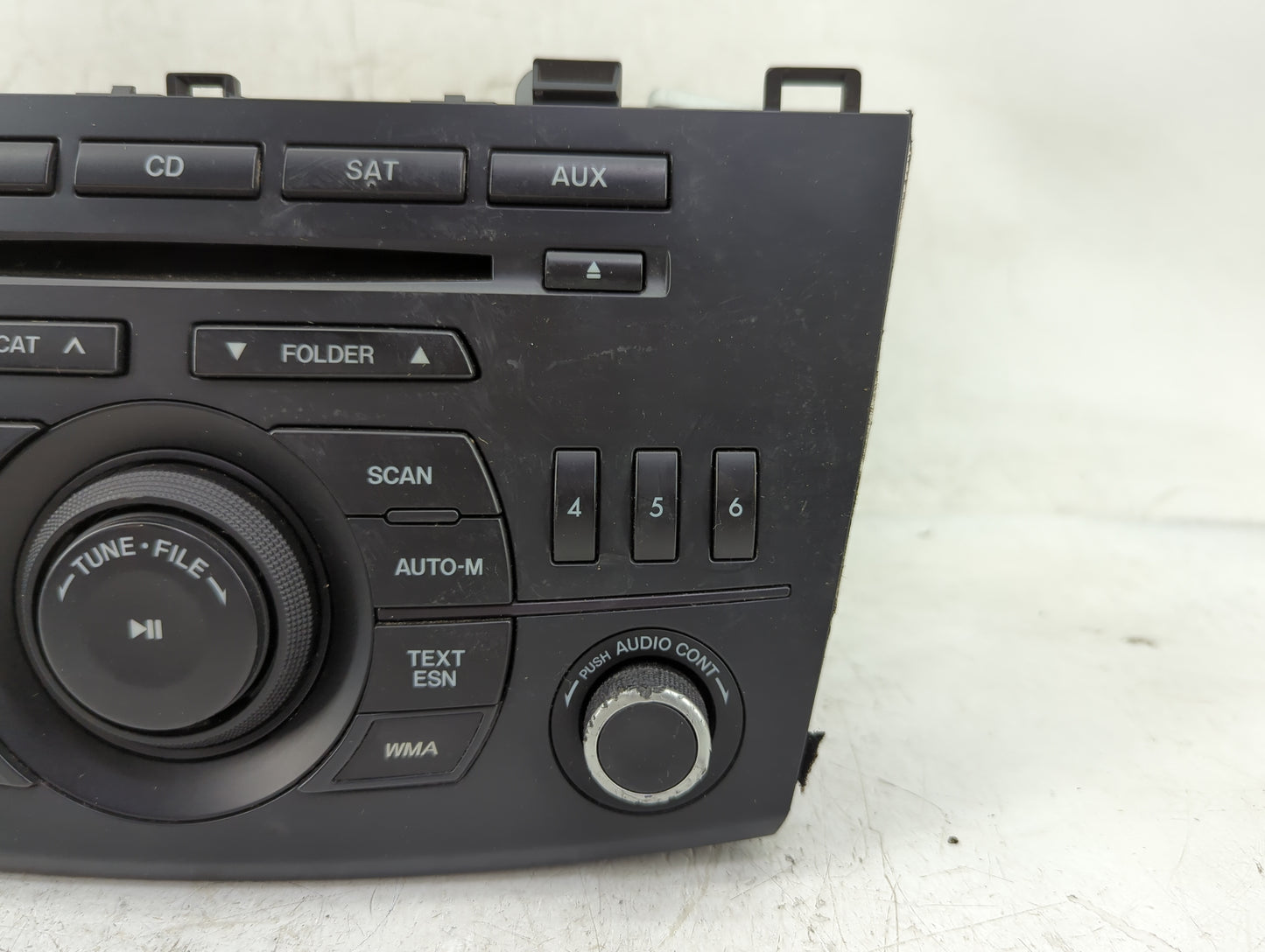 2012-2013 Mazda 3 Radio AM FM Cd Player Receiver Replacement P/N:BGV4 66 AR0 14794348, BGV4 66 AH0 Fits Fits 2012 2013 OEM U