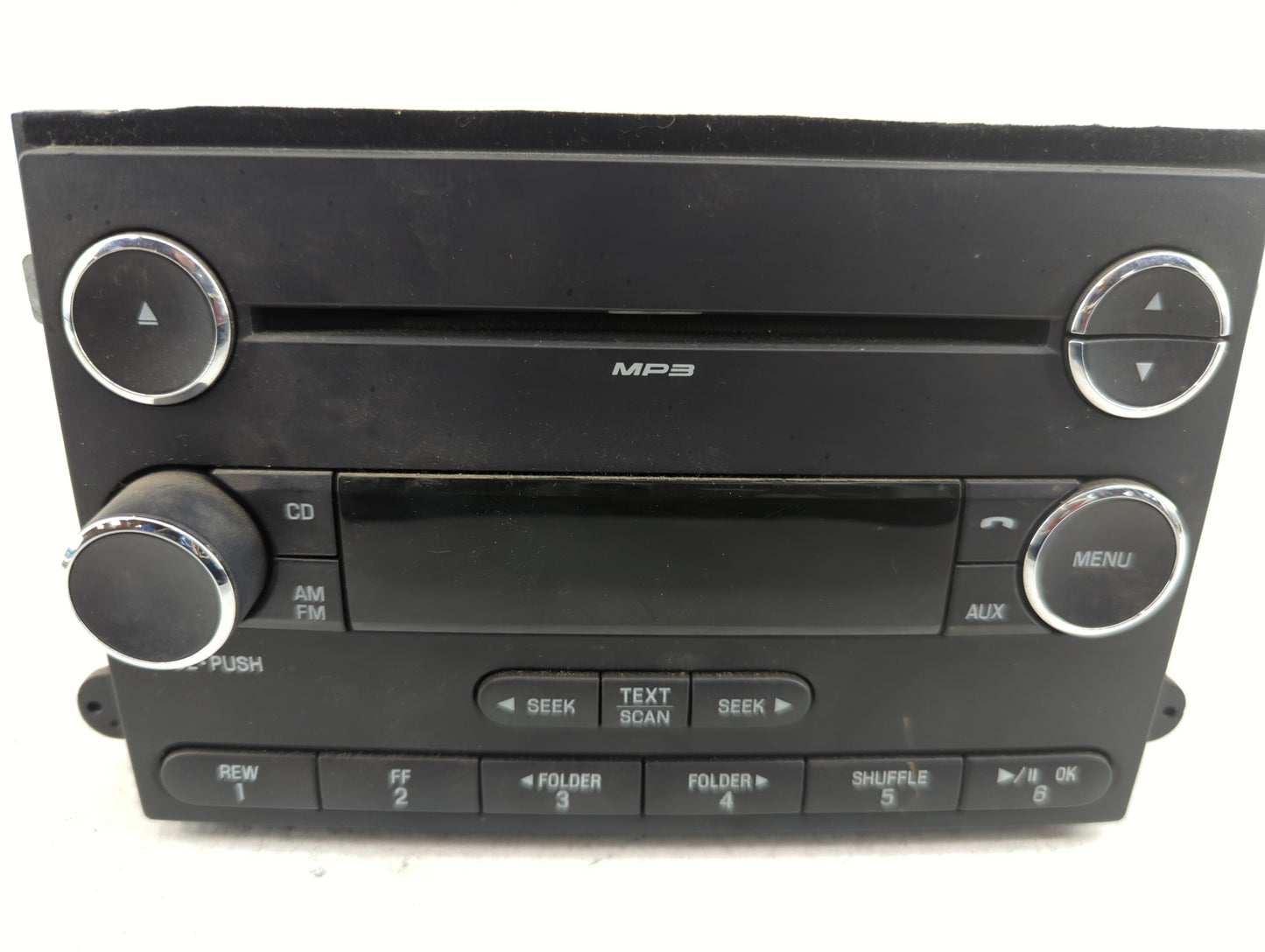 2012-2013 Mazda 3 Radio AM FM Cd Player Receiver Replacement P/N:9E51-18C869-AA Fits Fits 2012 2013 OEM Used Auto Parts - Oe