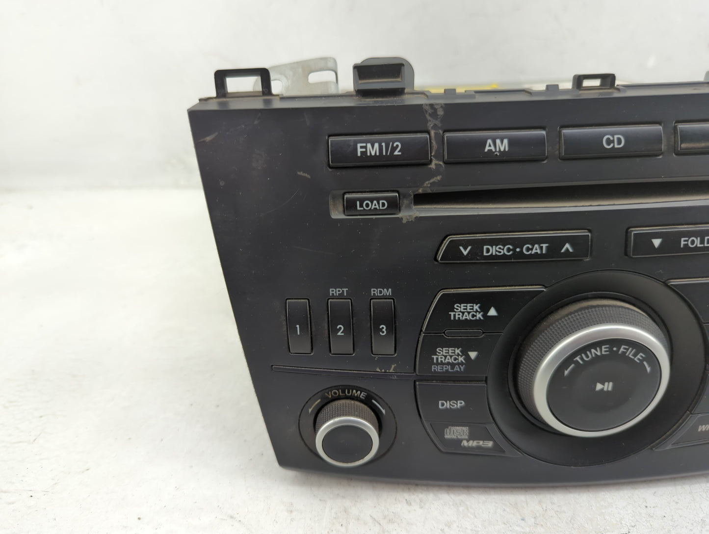 2012-2013 Mazda 3 Radio AM FM Cd Player Receiver Replacement P/N:14794356 Fits Fits 2012 2013 OEM Used Auto Parts - Oemuseda