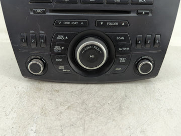 2012-2013 Mazda 3 Radio AM FM Cd Player Receiver Replacement P/N:BBM5-66-AR0 Fits Fits 2012 2013 OEM Used Auto Parts